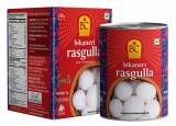 Bhikharam Chandmal – Indian Sweets Rasgulla – Bikaneri Rasgulla Sweet Mithai Tin 1Kg (Pack Of 2)