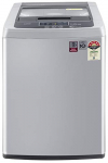 Lg 6.5 Kg 5 Star Smart Inverter Fully-Automatic Top Loading Washing Machine (T65Sksf4Z, Middle Free Silver)