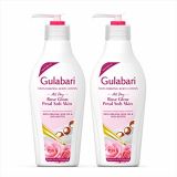Dabur Gulabari Moisturizing Body Lotion , Paraben Free – 200Ml ( Pack Of 2)