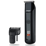 Vgr V-929 Professional Rechargeable Hair Trimmer With Led Display Runtime:100 Min Trimmer For Men (Black)