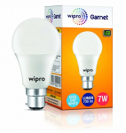 Wipro Garnet N70002 B22 7-Watt Led Bulb (Warm White)