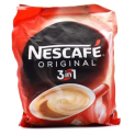 Nescafe 3 In 1 Original Soluble Coffee Beverage, 30 Sachets Bag Instant Coffee 525 G Ground