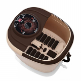 Lifelong Llm405 Foot Spa Massager With Manual Rollers, Digital Panel, Bubble Bath & Water Heating Technology For Pedicure, Pain Relief & Foot Care (1 Year Warranty)