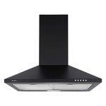 Elica 60 Cm 880 M3/Hr Chimney (Strip Cf 60 Nero, 2 Cassette Filters, Black)