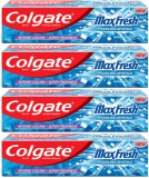 Colgate Maxfresh Blue Gel Peppermint Ice Toothpaste(600 G, Pack Of 4)