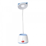 Pigeon Pixo Rechargeable Led Reading Lamps With Flicker-Free Usb Charging Touch 3 Stage Dimming, 14716 (White, Medium)