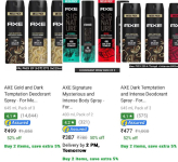 Axe Deo at Upto 52% Off