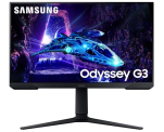 Samsung 24″ (60Cm) Odyssey G3 Gaming Monitor|Fhd 1920 X 1080|180Hz|1Ms(Mprt)|Amd Freesync|Ports-Dp,Hdmi|Dp Cable|16.7 Million Colors|Height-Tilt-Pivot Adjustable Stand|Bezeless|Ls24Dg300Ewxxl|Black