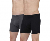 Levi’S-Men-Innerwear-(Category)-Boxer Brief- (Style Id)-#010-Boxer Brief-Dk Gmel/Blk-P2-(Color)-Dk. Grey Melange,Black-(Size)-L