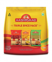 Aashirvaad Spices Combo Pack (Chilli 200G Turmeric 200G Coriander 200G)