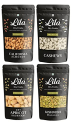 Lila Dry Fruits Combo Cashews, Almonds, Golden Raisins & Dry Apricots 200Gm Each| Kaju, Badam, Kishmish, Khurmani| Combo 800Gm