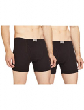 Jockey Men’S Plain Boxer Brief (Pack Of 2) (8008_Brown_L)