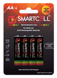 Smartcell Aa Ni-Mh Rechargeable Battery 800Mah – Pack Of 4 (Aa800 Pack Of 4)