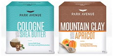 Park Avenue Premium Soaps Pack Of 3 – Cologne 125G, Mountain Clay 125G, Charcoal 125G