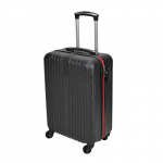 Bagsfinitee Hardside Cabin Trolley Bag Metallic Black 20 Inch/50 Cm