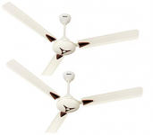 Dacus Gracia 1200Mm High Speed 400 Rpm 3 Blade Ceiling Fan (Ivory, Pack Of 2)