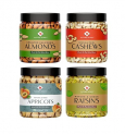 Nature Purify Dry Fruits Festival Gift Pack For Navratri/ Diwali/Fast 1 Kg (Almond, Cashew, Raisins, Apricot – 250G Each)