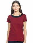 Desi Belle Women’S Regular T-Shirt (Dbctts-3_Maroon S)