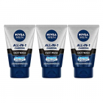 Nivea Charcoal Face Wash, 100Ml (Pack Of 3)