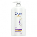 Dove Daily Shine Shampoo 1 L, For Damaged Or Frizzy Hair, Makes Hair Soft, Shiny And Smooth – Mild Daily Shampoo For Men & Women