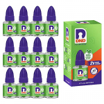 Dnd 100% Ayurvedic Mosquito Repellent Refill | Liquid Vapouriser | Ayush Approved | Safe For Human Use | Natural Action Patented Formula | Pack Of 12-45Ml Each