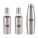 Nirlon Slim Oil Dispnesr And Water Bottle Set Pack Of 03,800Ml,600Ml,Water Bottle