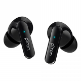 Ptron Bassbuds Duo Bluetooth Truly Wireless In Ear Earbuds With Mic With 32Hrs Total Playtime, 5.1, Stereo Audio, Touch Control Tws, Type-C Fast Charging, Ipx4 & Voice Assistance (Black)