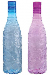 [Master Link] Nirlon 2 Piece Plastic Thunder Water Bottle Combo Set, 1000Ml