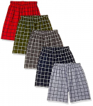 T2F Boy’S Regular Fit Cotton Shorts (Bys-Shorts-S3_Multicolor_6 7 Years)