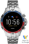 Fossil Garrett Hr Smartwatch(Silver Strap, Regular)