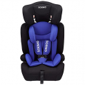 Amazon Brand – Solimo Car Seat For 9 Months – 12 Years Kids, Blue