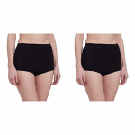 Jockey Women’S Boy Leg Short (Ss04_Black_M) And Women’S Boy Leg Short (Ss04_Black_S)