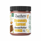 Zucchero Dark Chocolate Almond Butter, Crunchy, 200G – The Heavenly Spread | Nuttiest Chocolate Spread | Lesser Sugar | 60% Almonds