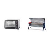 Bajaj 2200 Tmss 22-Litre Otg (Silver) & Bajaj Flashy 1000 Watts Radiant Room Heater (Steel)