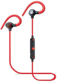 Ant Audio H25R In-Ear Bluetooth Sports Earbud Earphones With Mic (Red)