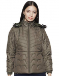 Cazibe Women’S Regular Jacket (39240Bt_Olive_X-Large Xl)