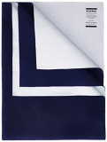 Amazon Brand – Solimo Baby Water Resistant Dry Sheet, Medium, 100Cm X 70Cm, Navy Blue
