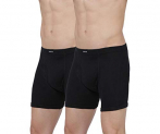 Levi’S Men’S Cotton Boxer Brief(Pack Of 2) (Pr8240Bb_Black, Black_Large_Black,Black_L)