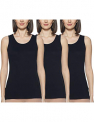 Rupa Softline Women’S Plain/Solid Camisole (203-3P_Black_80)