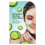 Superdrug S/D Skin Rescue Cooling Cucumber Mask, Clear, 15 Pieces