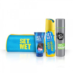 Set Wet Styling Kit- Cool Hold Gel For Men 100Ml, Extreme Hold Hair Spray For Men 200Ml & Cool Avatar Deodorant Perfume For Men 150Ml
