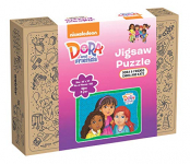 Webby Dora & Friends Emma And Kate Wooden Jigsaw Puzzle, 108 Pcs, Multicolor
