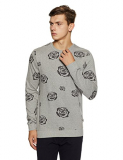 Jack & Jones Men’S Cotton Sweatshirt (1976917005_Light Grey Melange_Small)