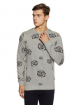 Jack & Jones Men’S Cotton Sweatshirt (1976917005_Light Grey Melange_Small)