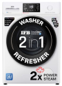 Ifb 7 Kg 5 Star, 9 Swirl Wash, Steam Refresh, Eco Inverter Motor, Wifi Enabled, Deepclean® Ai Powered Fully Automatic Front Load Washing Machine(Serena Vxn 7012, 2X Power Steam®,Inbuilt Heater,White)