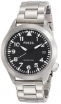 Fossil Retro Trav Analog Grey Dial Men’S Watch-Am4562