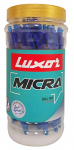 Luxor : Micra Ball Pen Pack Of 25 With Jar