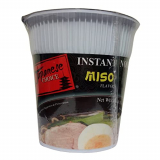 Japanese Choice Instant Cup Noodles Miso Flavour 60G Pack Of 12 (60Gx12) | Japanese Cuisine | No Artificial Flavour Or Preservatives | Imported From Thailand