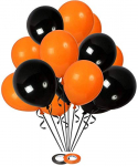 Amfin Metallic Balloons For Decorations (10-Inches) – Pack Of 50