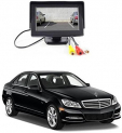 Auto Garh Tft Monitor & Led Reverse Parking Camera For B-Class Black Lcd (4.3 Cm)
